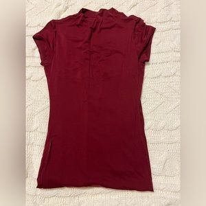 Naked Wardrobe Key Hole Back MIDI dress